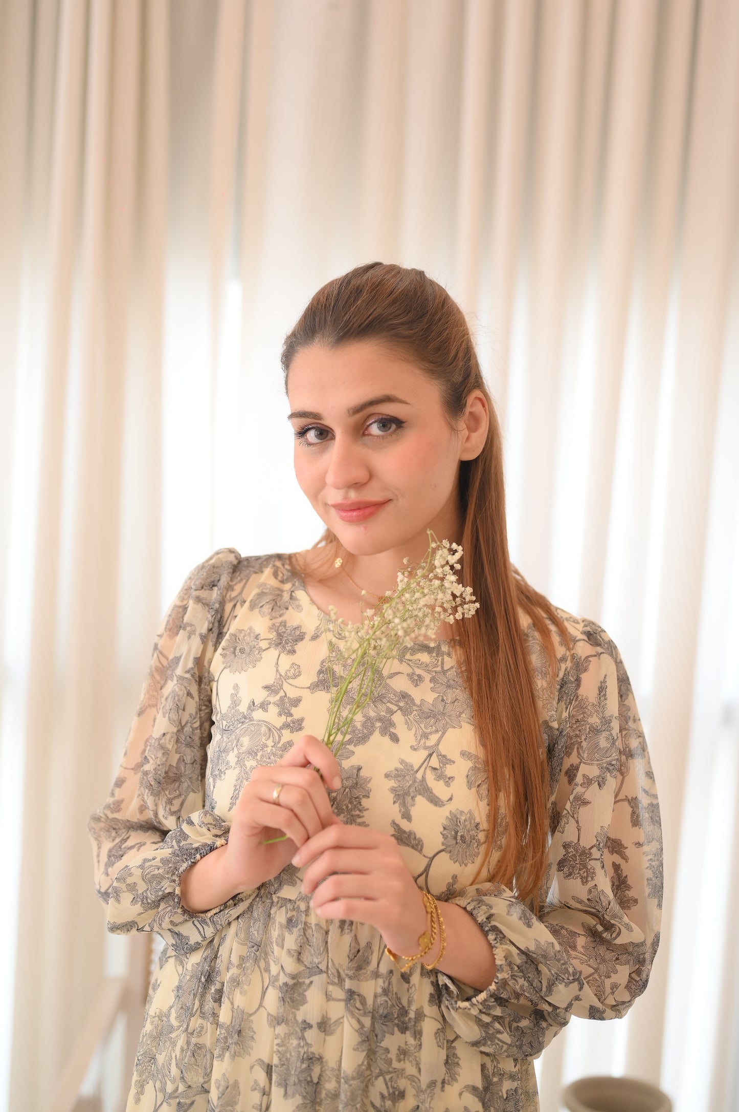 Blossom Serenade Long Dress