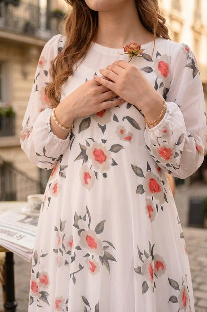 Victoria Long Dress by Silk and Saffron